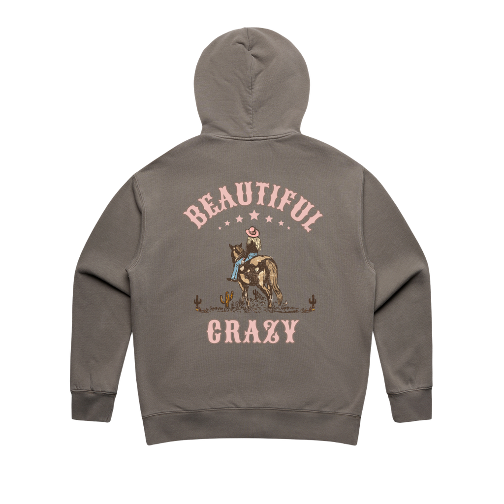 Beautiful Crazy Zip Hoodie