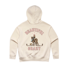 Ladies Faded 'Beautiful Crazy' Hoodie