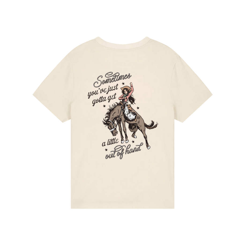 Outta Hand Organic Cotton Ladies Tee