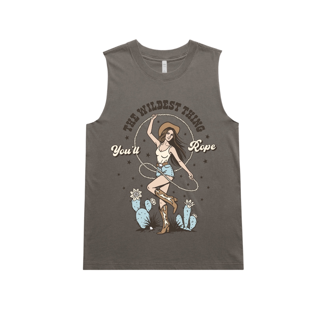 'Wildest Thing You'll Rope' Womens Tank Top