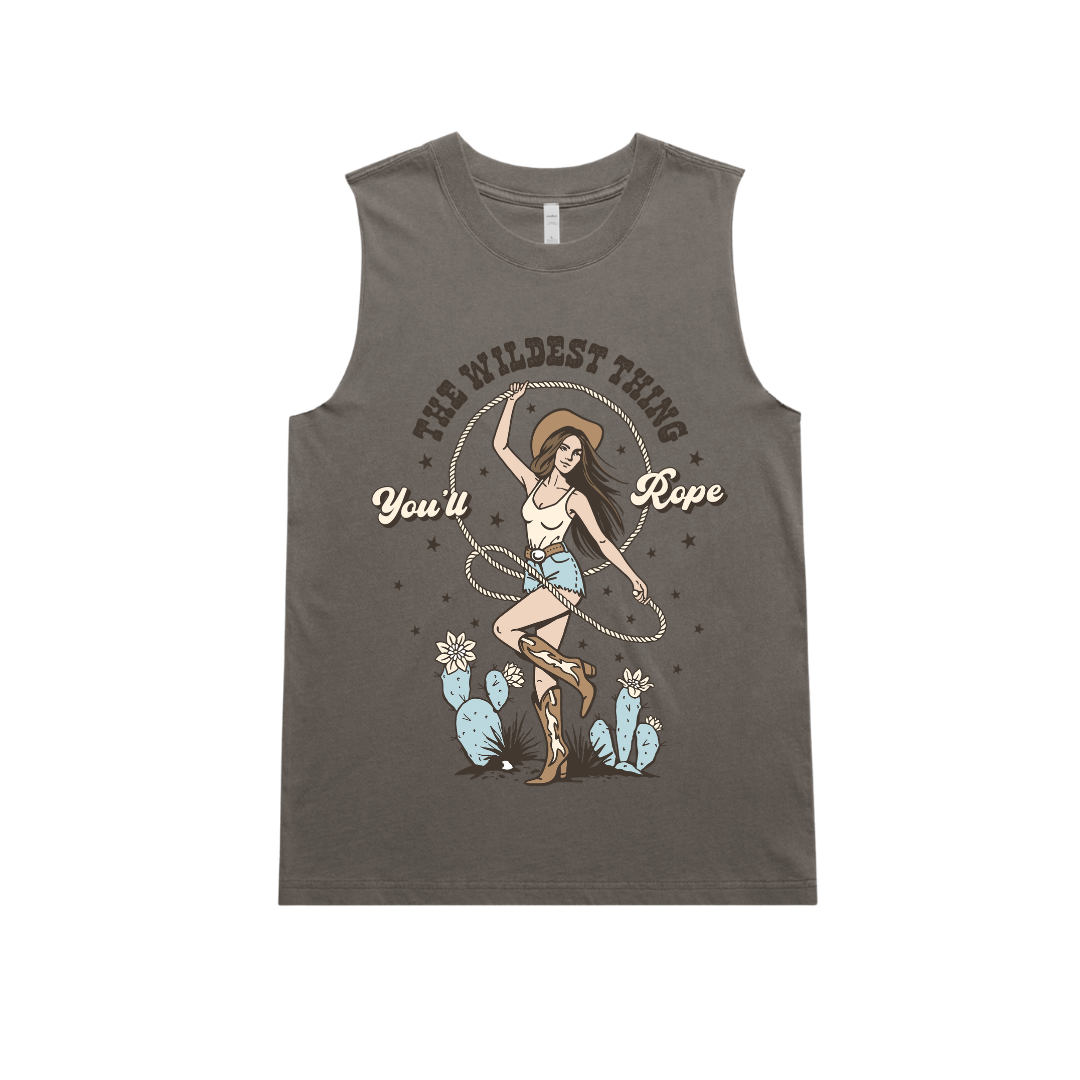 'Wildest Thing You'll Rope' Womens Tank Top