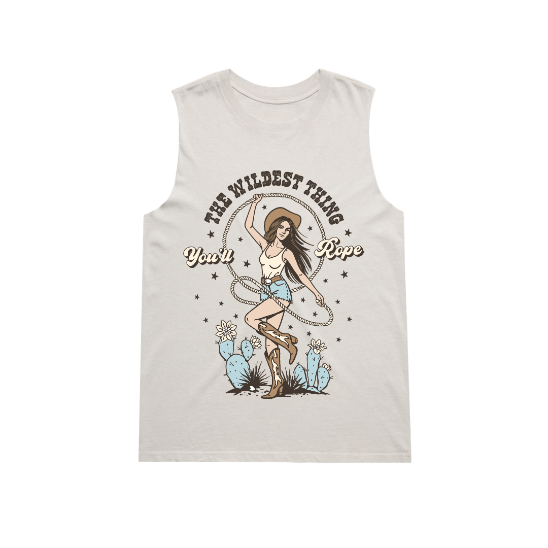 'Wildest Thing You'll Rope' Womens Tank Top