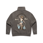 'Wildest Thing You'll Rope'  Ladies Quarter Zip