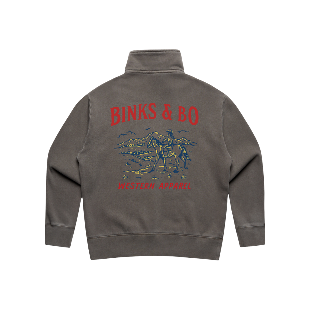 'Western Apparel' Ladies Quarter Zip Sweater