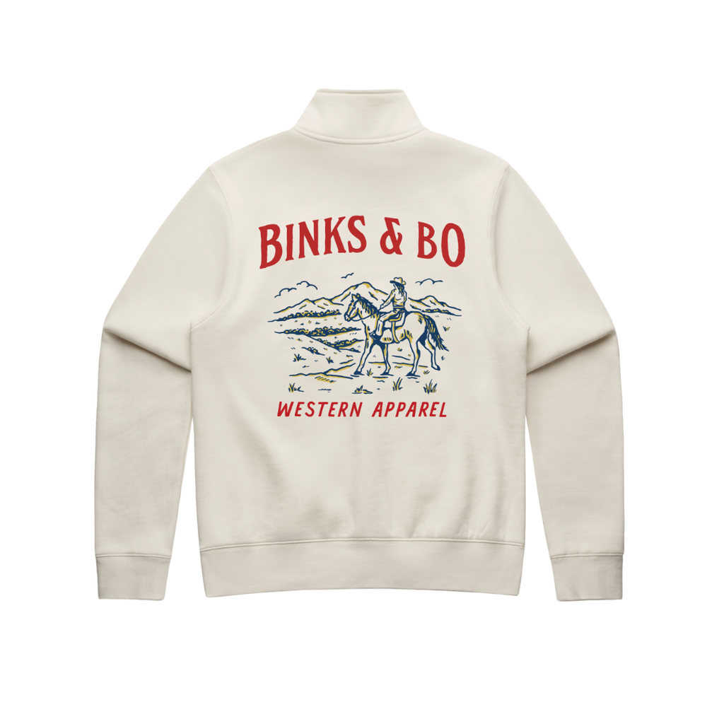 'Western Apparel' Ladies Quarter Zip Sweater