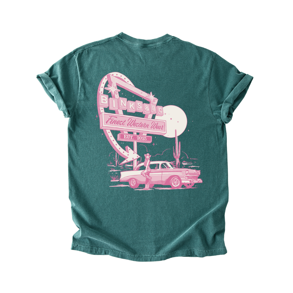 'Desert Drive In' Faded T-Shirt