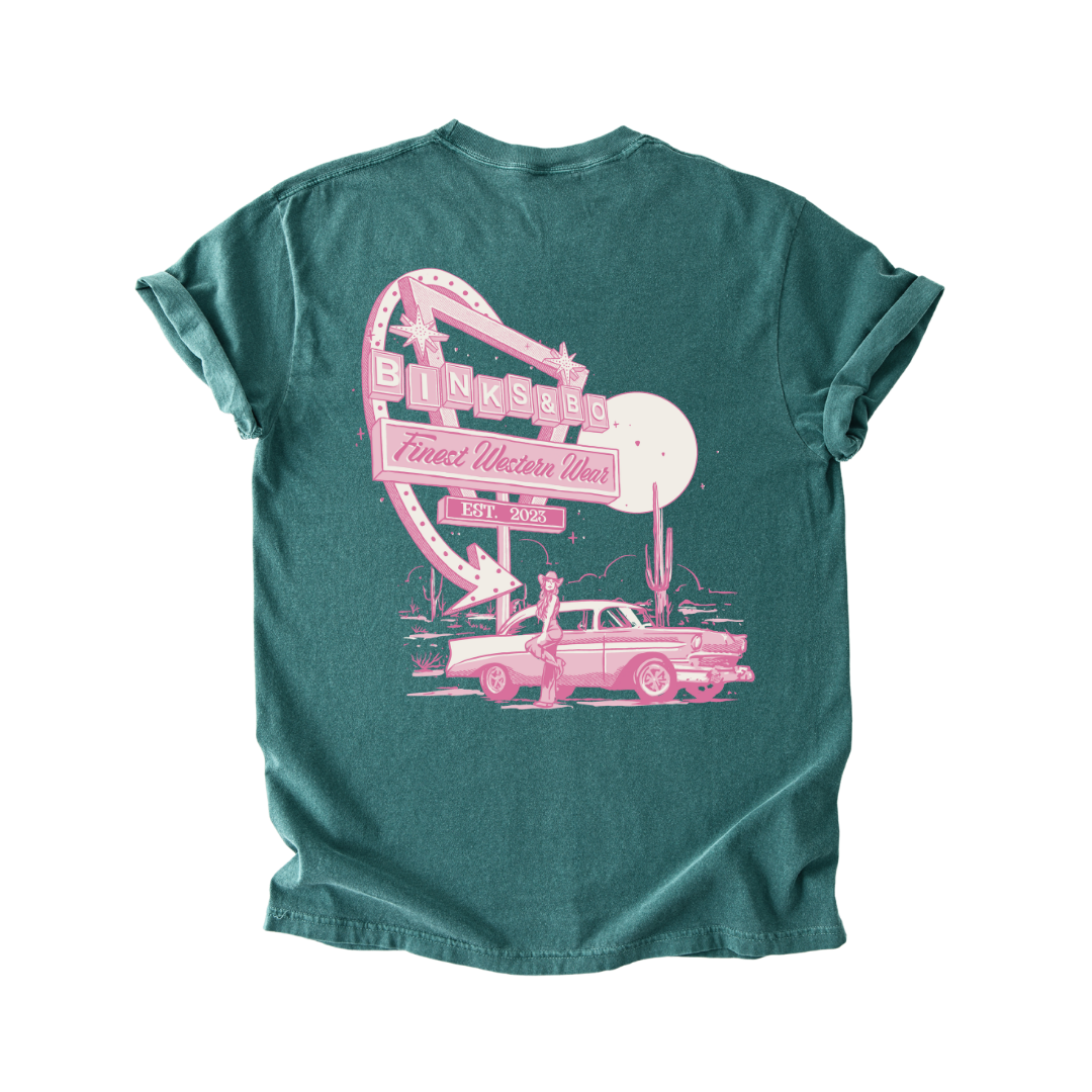 'Desert Drive In' Faded T-Shirt