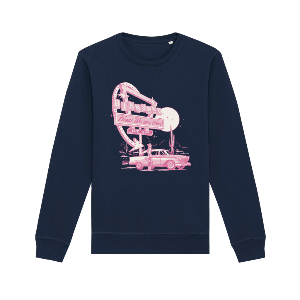 'Desert Drive In' Organic Cotton Sweater